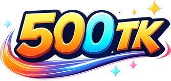 500 tk সবুজ লোগো